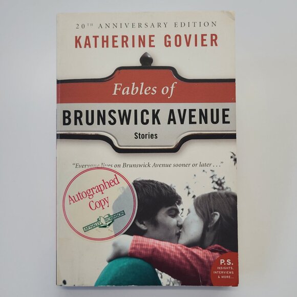 Fables of Brunswick Avenue By Katherine Govier [Autographed] 20th Anni Edition - Picture 2 of 12